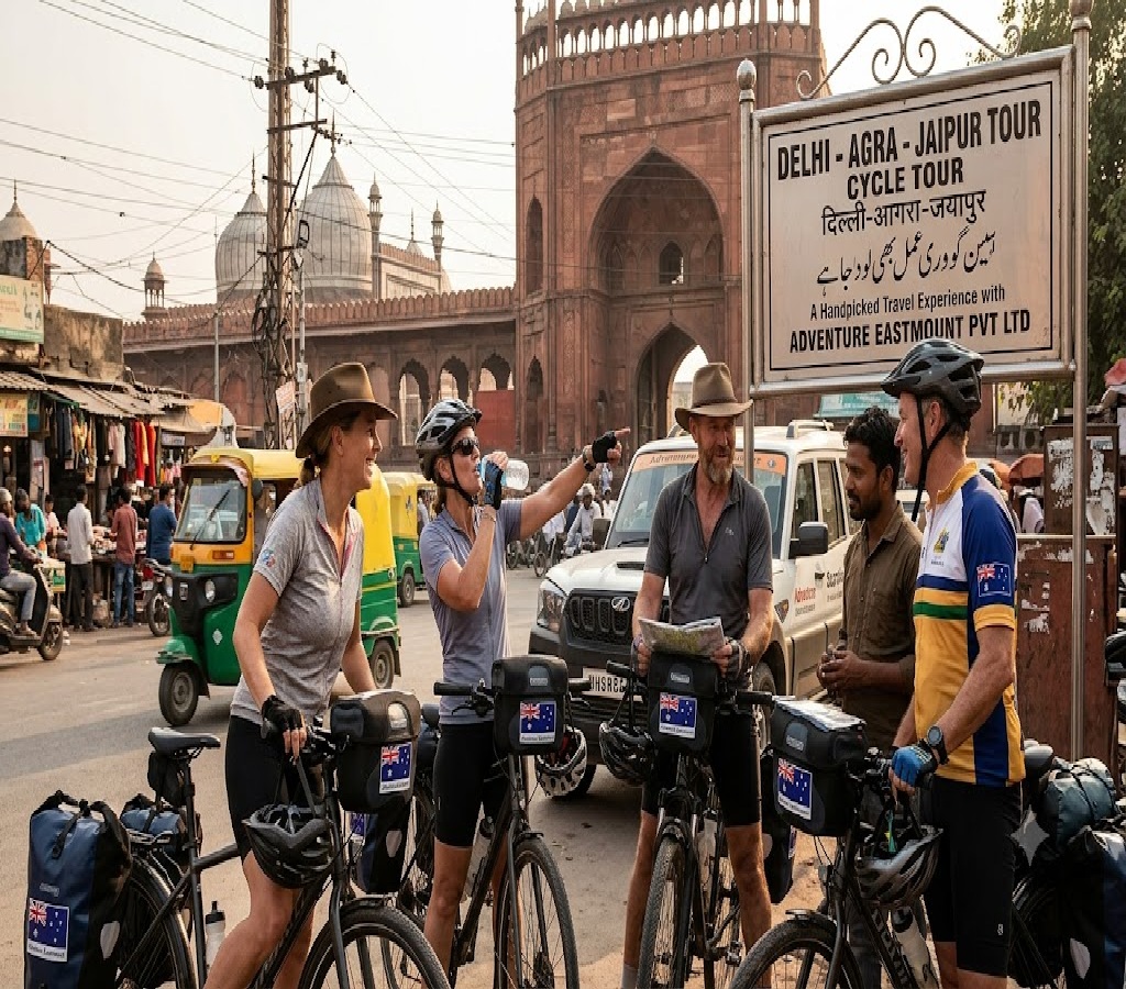 GOLDEN TRIANGLE BY CYCLE 11 DAYS